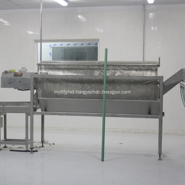 Poultry processing machine of offal water seperator